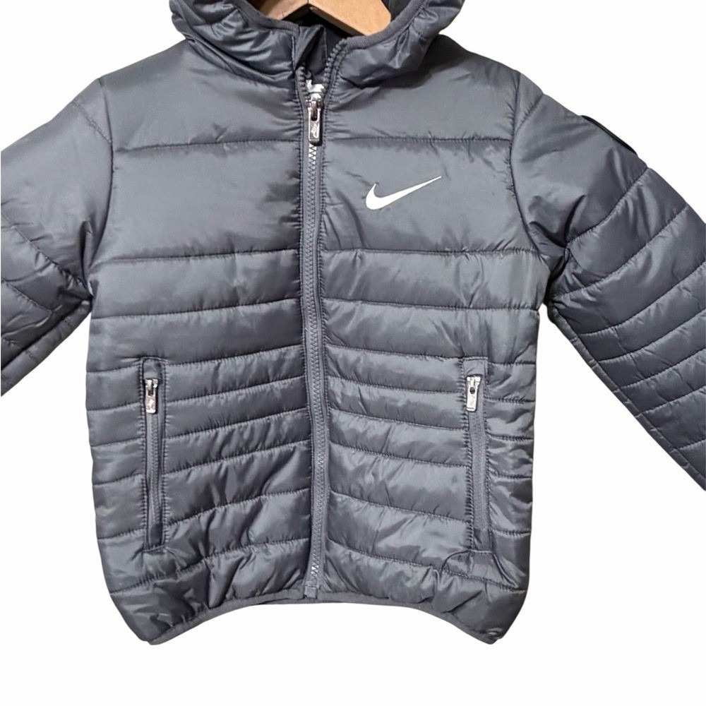 Nike Charcoal Hooded Jacket - Picture 2 of 5
